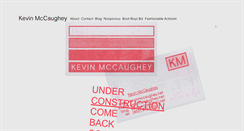 Desktop Screenshot of kevinmccaughey.net